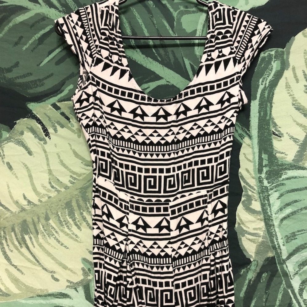 LF Aztec Print Romper